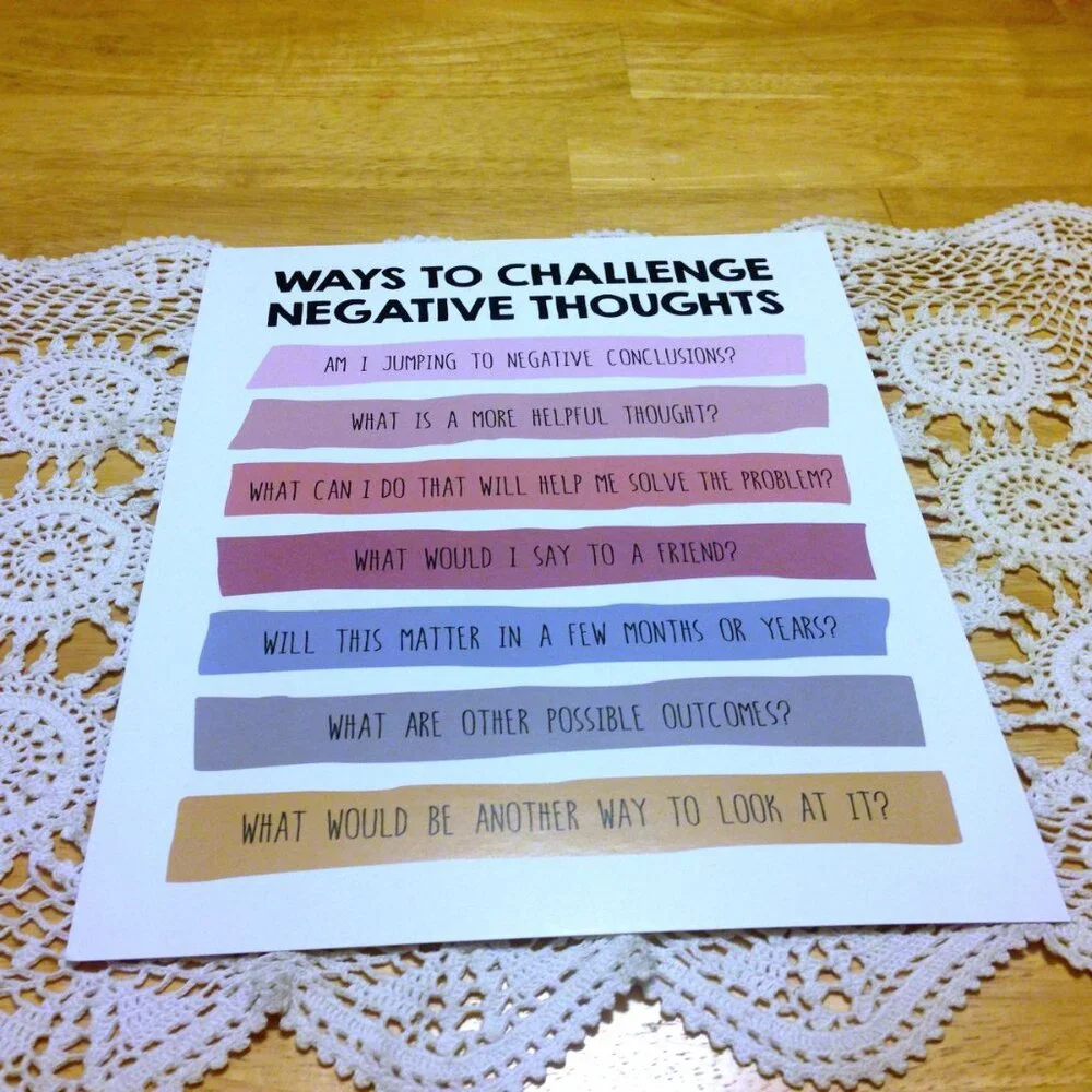 Positive Affirmations art prints, new items